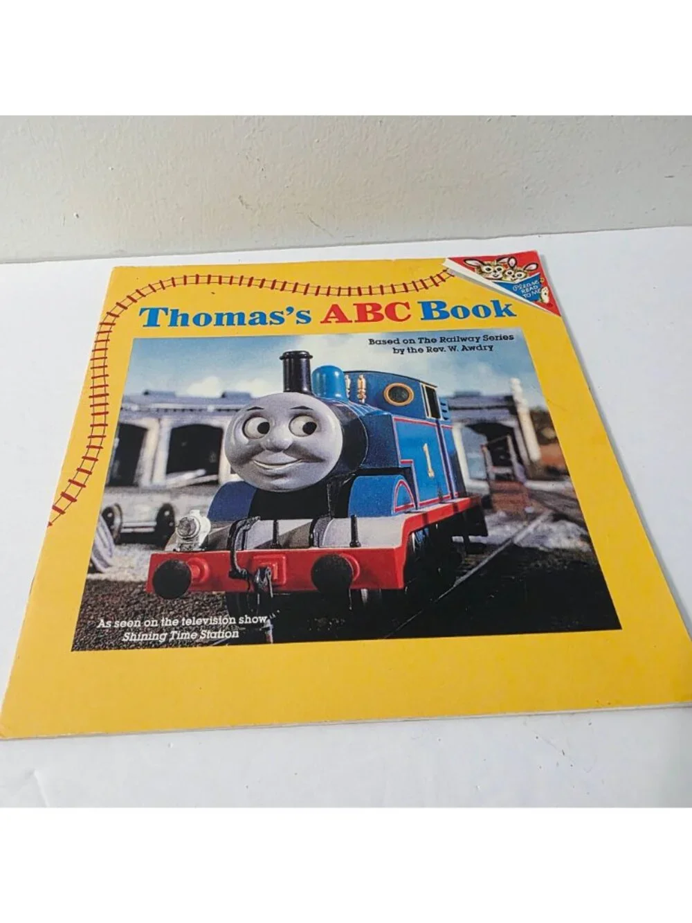 3 Vtg Mix Thomas the Train Board Paperback Books Percy Traveling Tales ABC